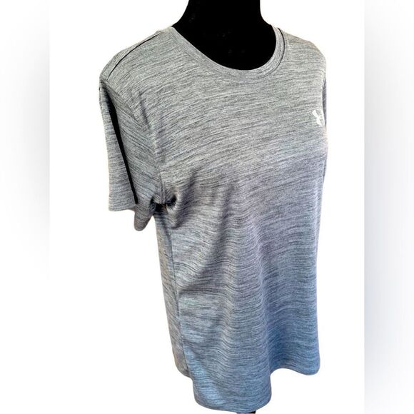 Under Armour Women's Tech Twist T-Shirt, gray, size M - Picture 3 of 5